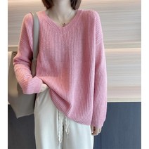 반짝이니트 스팽글 펄니트 유럽 역 봄 스타일 v-넥 스웨터 여성 경기 바닥 셔츠 조수