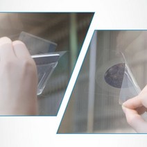 접착제자국방지패드 차량용 흡착필름 거울 유리 스티커자국 흔적방지 탈부착 이동식, 눌러주세요, 접착제자국 방지패드, 1개