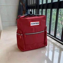 hunter 백팩 패션 헌터 방수 나일론 16 인치 대형 학생 경량 책 배낭 남여공용