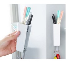 자석 연필꽂이 펜트레이 필기구 정리함 책상 볼펜홀더, 마그넷꽂이1개