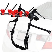 car trunk bike rack bearing 45kg 3bike car rack, 빨간색