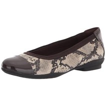 클락스 Clarks 여성용 사라 오키드 발레 플랫 블러쉬 가죽특허 콤비 가성비 추천 미국직구