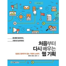 처음부터 다시 배우는 웹 기획, 상품명