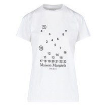 기타 [명품]마르지엘라 22FW 넘버 로고 티셔츠 화이트 S51GC..