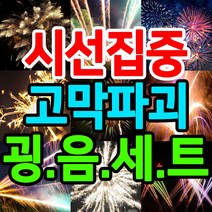 [사은품증정] 해변가 불꽃놀이 폭죽 세트, 7. 굉음세트