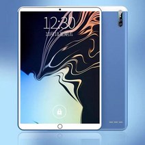 2022 슈퍼 10.1 인치 6g + 128gb 태블릿 pc 안드로이드 10.0 옥타 코어 4g lte 태블릿 5.0 mp 후면 카메라 와이파이 블루투스 gps 태블릿, 푸른