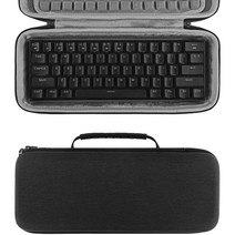 Geekria 61Keys 용 소형 키보드 케이스 소형 기계식 게임용 휴대용 키보드 호환 가능 Razer Huntsman Mini 60% 게임용 키보드와