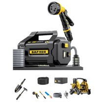 수중 펌프 워터 모터 독일 기술 충전 식 무선 양수기, 출수관35m + 수관랙