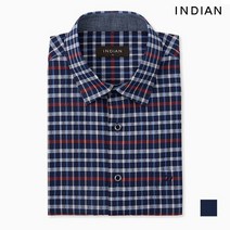 [INDIAN] 멀티체크 반팔 셔츠_MITNSWM3241