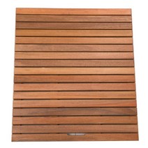 방킬라이 건식화장실매트 35종 욕실나무발판 베란다발판 욕실원목발판 현관, 70x120cm개, 사각