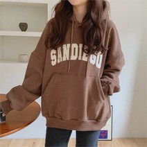 [a week look] 여자 꾸안꾸 레터링포인트 양기모 후드티셔츠