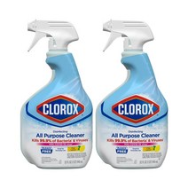 클로락스 다목적 클리너 레몬 블리치 946ml 2팩 Clorox Disinfecting Bleach Free All Purpose Cleaner