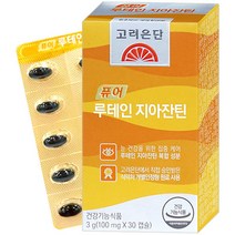 고려은단 퓨어 루테인 지아잔틴, 30정, 1개