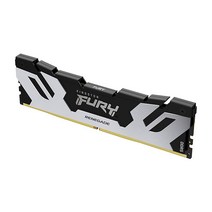 Kingston Technology Fury 레니게이드 실버 16GB 6400MT/s DDR5 CL32 DIMM 데스크탑 메모리 싱글 모듈 Intel XMP 3.0 오버클럭 안정성, 32GB (2x16GB)_6000 MHz