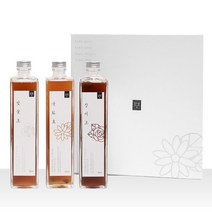 우리꽃연구소 꽃초 500ml 3종 선물세트, 상세설명 참조, 04_벚꽃초 500ml/05_목련초 500ml/01_국화초 500ml