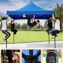 근로자휴게실 2m 흡연실 신호수 주차 천막 축소 간이, 2.5X2.5 일반 블랙 프레임