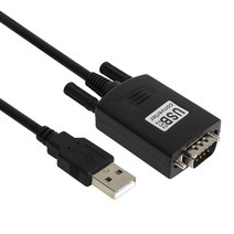 USB2.0 to RS232C케이블 1.6M DSUB 9핀 시리얼포트 컨버터 변환 포스 라벨프린터 로봇 카드단말기 연결