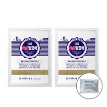 대유 속성발효애 1KG 2개 + EM팩 퇴비 발효제 부숙 촉진제 1kg 제조용 미생물 유기물 발효 텃밭 거름 축사 악취, 1KG 2개 + EM 아이스팩