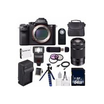 Sony a7R II 소니 알파 미러리스 디지털 카메라 55-210mm 렌즈 번들 118