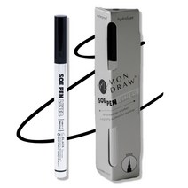 번짐없는 몬드로우 아이라이너 붓펜 1ml, 몬드로우 아이라이너 블랙, 1개
