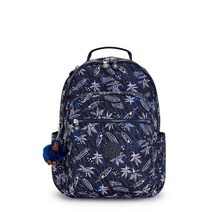 Kipling 서울 노트북 백팩 L, Surf Sea Prt