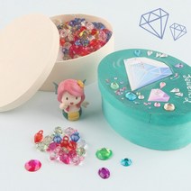 오너클랜 [메이크문구]보석함 타원형