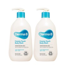더마비 [더마비][1+1] 크리미 터치 바디워시 400ml, 단품없음