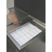타올온장고 스테인리스 경태샵 수건 스팀기, 바퀴가 달린 자동 물 추가 수건 170 개