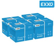 [ncr용지] [엑소] (EXXO) A4 복사용지(A4용지) 75g 2500매 4BOX, 상세 설명 참조