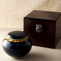 흑상감 도자기벌꿀 선물세트 1.2kg