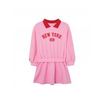 MLB KIDS 바시티 원피스 NY Pink