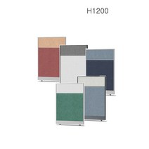 PDS-07 H1200 PVC 45T 패브릭투톤 사무실파티션 패브릭파티션 가림막, PN717