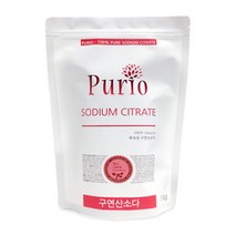 구연산소다 푸리오 1kg, 1개