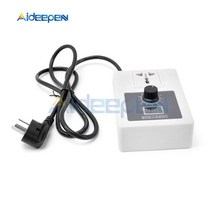 전압조절기2000W 고전력 SCR 전자 전압 조정기 AC 220V 모터 속도 컨트롤러 디밍 온도 조절 모듈, 01 US