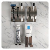 붙이는 칫솔걸이 휴지걸이 컵걸이 교체 좁은화장실인테리어 욕실용품점, 비누거치대, 스텐