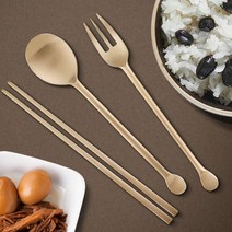 어린이둥근꼬리숟가락 젓가락 수저 유기포크 각인 놋, 본상품선택, 둥근꼬리숟가락, 본상품선택