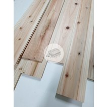 우드창고 히노끼(편백) 유절 루바 무패치 10Tx 100x 2400mm(8개묶음) 피톤치드 홈데코 셀프인테리어