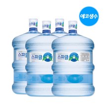 스파클 생수 18.9L 4통빈통회수 가정 사무실 회사 냉온수기 1000368
