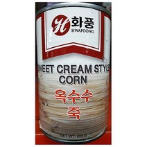 식재료 옥수수죽(화풍 400g)X4, 상세페이지 참조, 상세페이지 참조