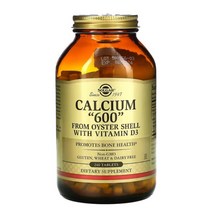 솔가 칼슘1200mg 비타민D 600IU 굴껍질추출 240정 4개월분 SOLGAR칼숨