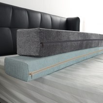 국내생산 페브릭 침대틈새쿠션 침대사이쿠션 대형, 200cm x 20cm, 20cm