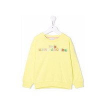 [마크제이콥스] 22SS 키즈 로고 자수 맨투맨 옐로우 W15594 549