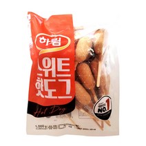 기타 하림 웰핫도그스위트 1kg/ 만두 돈까스 떡갈비 냉동, Free-단일사이즈-1개, 1개