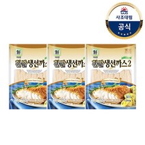 [사조대림] [대림냉동]흰살생선까스2 1 200g X3개, 상세 설명 참조