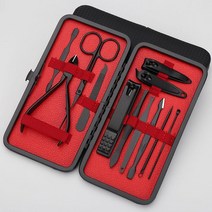 손톱깎기 니퍼 자르는 손톱깎이 가죽집게 절단집게 페디큐어 나이프 내성발톱 전용 염미갑 네일 케어 도구 2263712797, 클래식블랙 12 서류