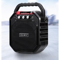 휴대용 버스킹 스피커 행사용 야외 블루투스스피커, G 사운드 카드 버전 듀얼 무선 마이크 버전   + 무