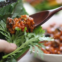 국산 찐보리 비빔장 우렁 양념 강된장 쌈장 200g 2팩 우렁이의 쫄깃한 식감과 찐보리 된장의 구수한 맛, 2개