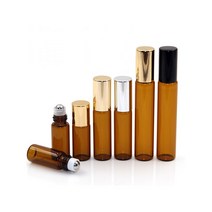 모든스토아 롤온 향수공병 롤러볼 갈색 아로마용기 1ml 2ml 3ml 5ml 10ml, 블랙(5ml)