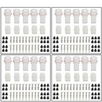 1/5/10/20Sets 2 Pin For Kawasaki Sumitomo MT090 밀폐형 오토바이 남성용 여성용 플러그 커넥터 자동차 용 6180-2181 6187-2171, 20 Sets
