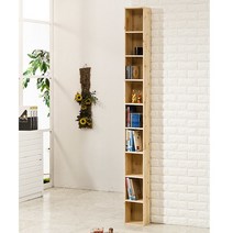 삼나무 타워형 틈새 DVD장 9칸, 본상품선택